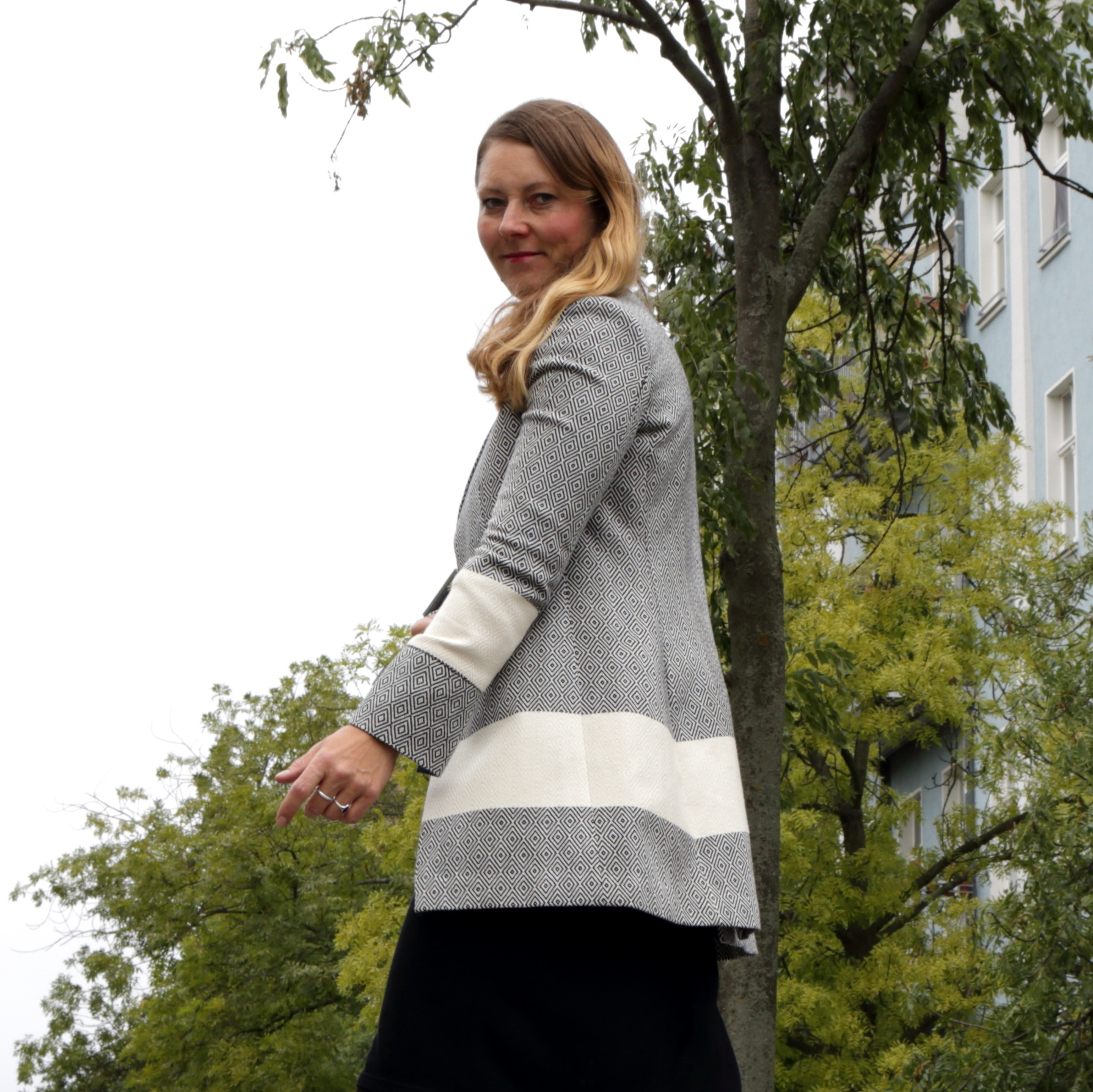 Gundara - design - longjacket - cotton - hamam towel - Berlin - elegant