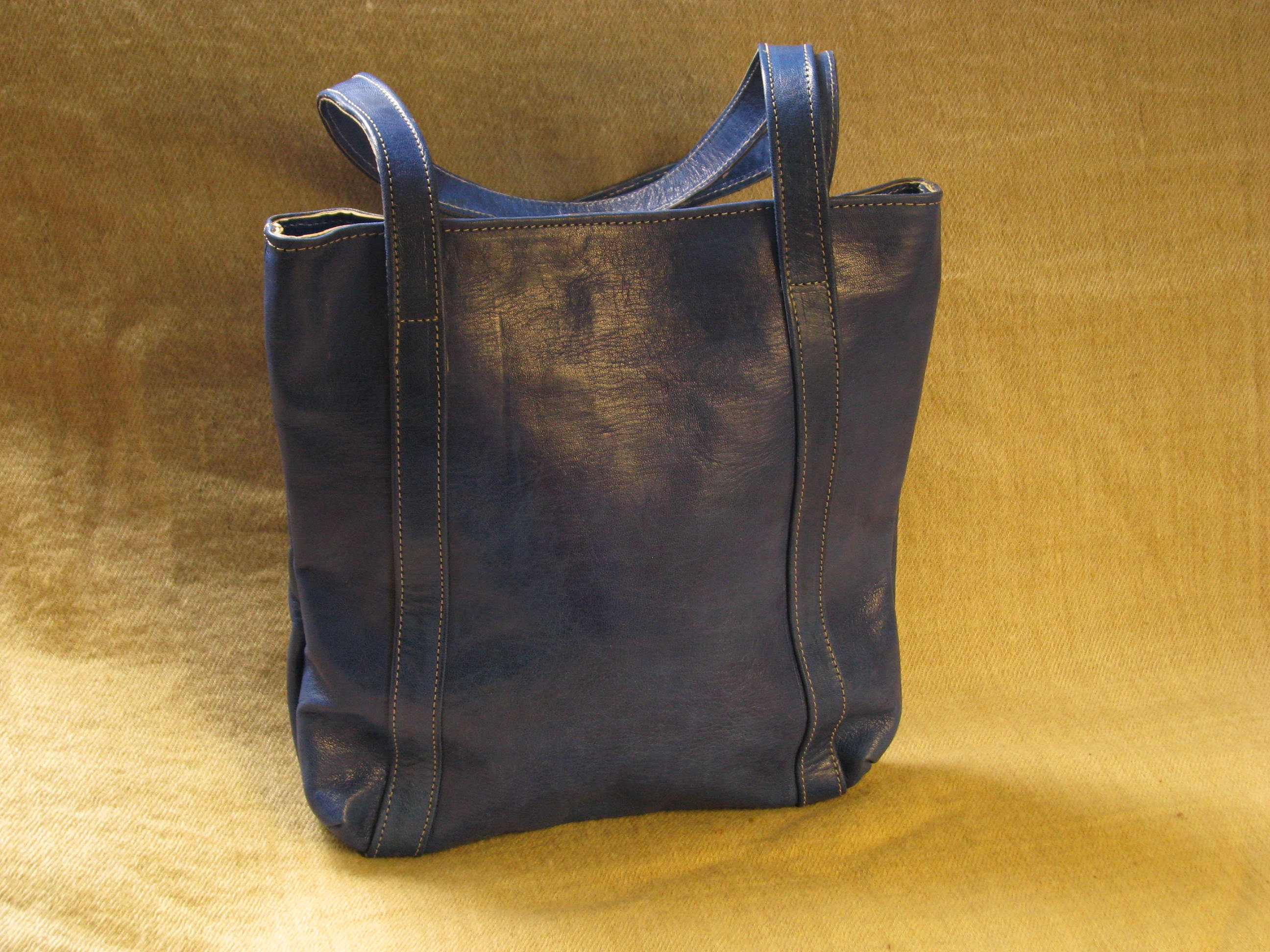 Gundara - Missy Simple Africa - simple leather shopping bag - Burkina Faso - fair trade