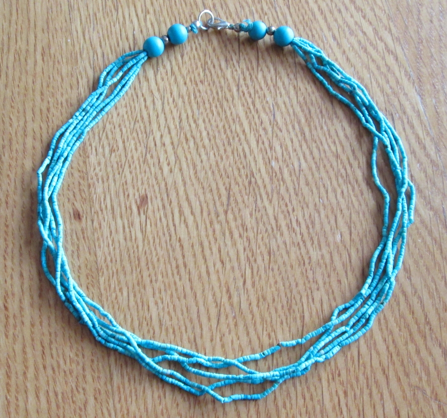 Jewelry from Afghanistan - turquoise necklace - Gundara