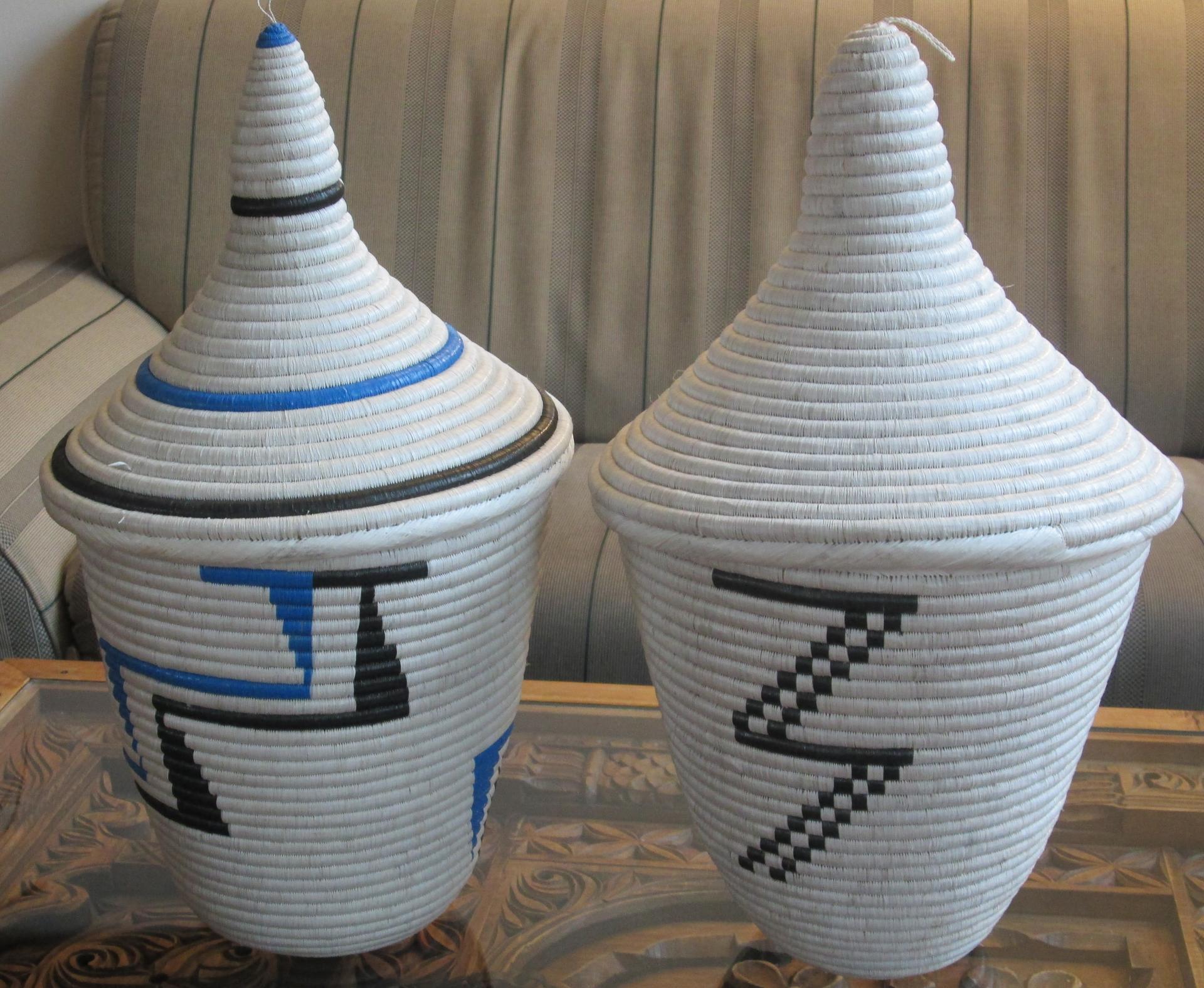 Peace Baskets - handmade in reconciliation project in Rwanda - Kajuga