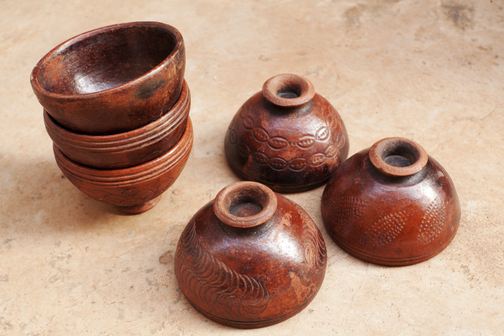 Gundara - handmade clay bowls from Burkina Faso - fair trade 