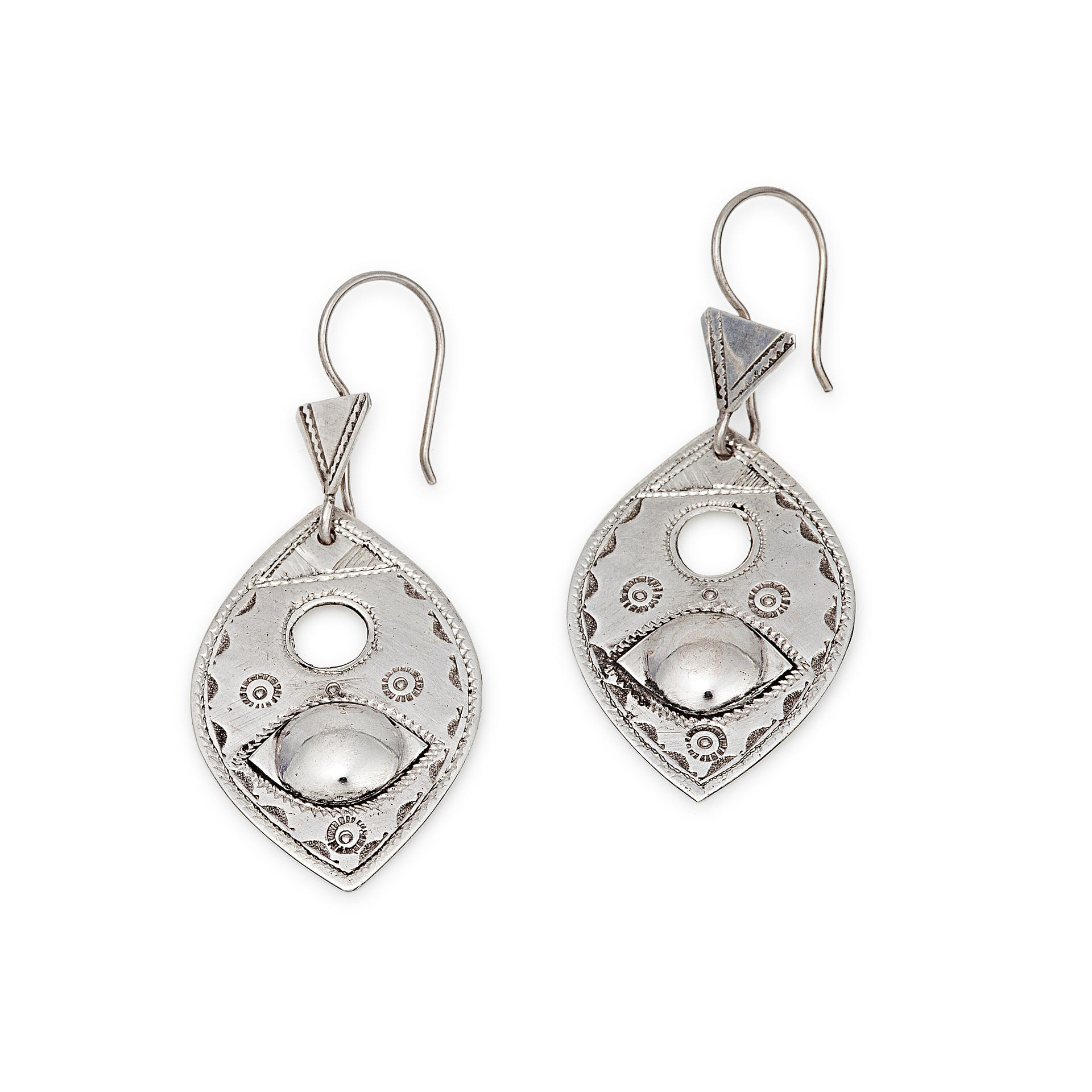 Beautiful Tuareg silver earrings, handmade and fair trade from ...