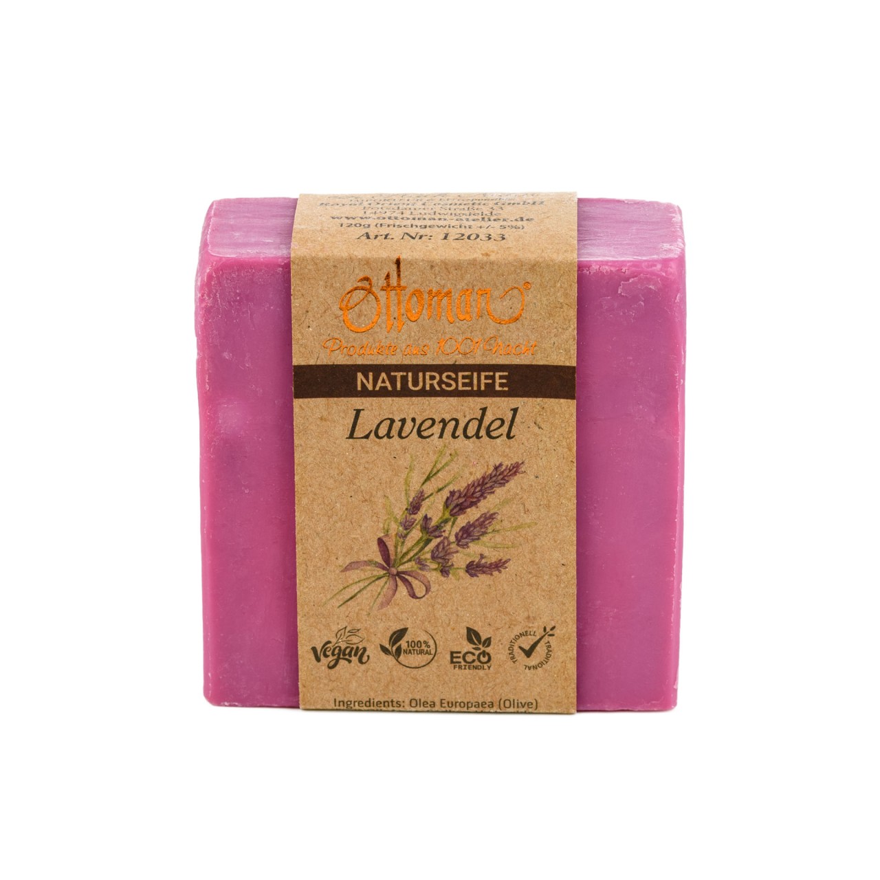 lavender scented natural soap