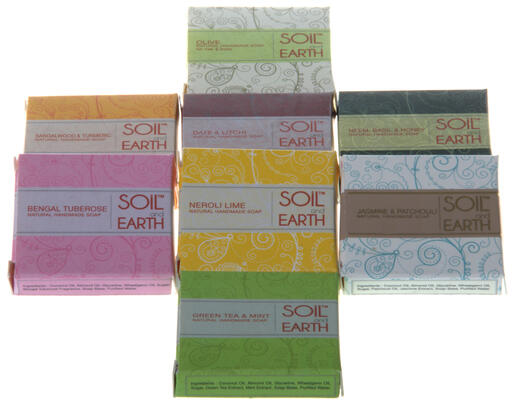 soil and earth ayurveda soap