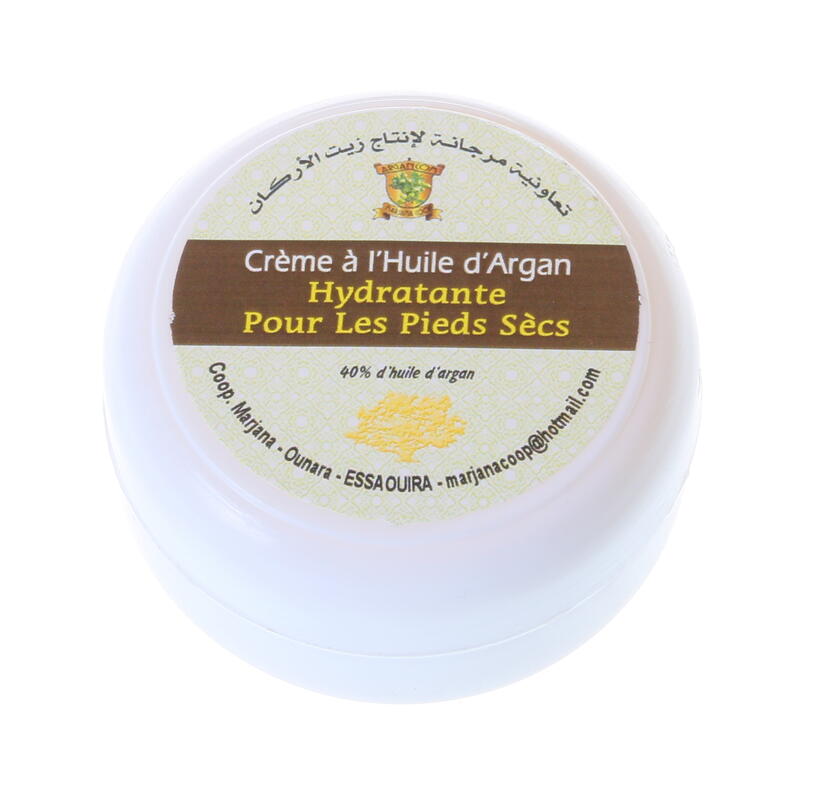 Exclusive foot creme with argan oil - directly from women's cooperative in Morocco