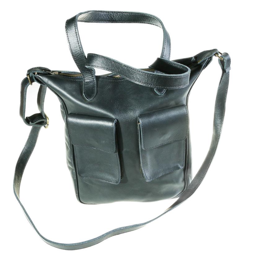 Echtleder Tasche aus Äthiopien Happy Laura