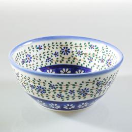 16cm bowl with blue flowers and branches