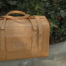 Gundara - Traveller Classic Medium - genuine leather - made in Afghanistan