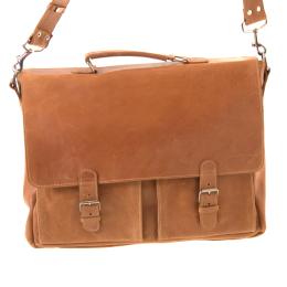 Geniune cow leather briefcase from Ethiopia