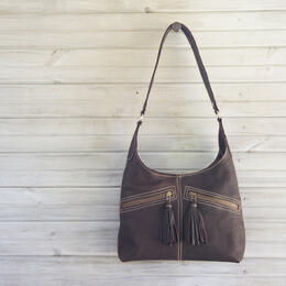 Slouch Chocolate Leather Bag