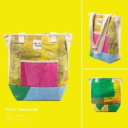Up-fuse - funky tote - colorful upcycling bag from Gundara - handmade & fair in Cairo