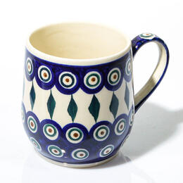 peacock chai mug