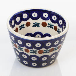rice bowl traditional pattern from Boleslawiec