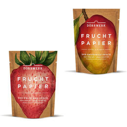 papier de fruits Dörrwerk