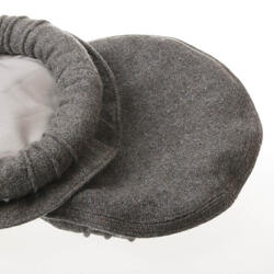 Dark grey pakol dark grey pakol handwoven at ICIA cooperative