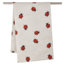 lady bugs towel