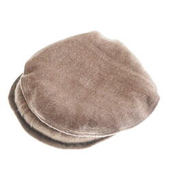 Walnut brown pakol from ICIA cooperative in Swat, Pakistan