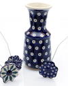 Vase bleu de Boleslawiec