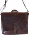 Gundara - shoulder bag - genuine leather laptop bag - handmade in Ethiopia